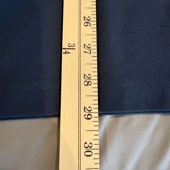 Travis Mathew Sunset Blocked Polo Riviera Heather Blue Nights Size Large - Picture 9 of 10